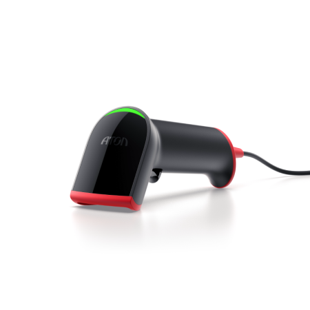 Сканер штрихкода АТОЛ Impulse 12 (2D, серый, USB, c подставкой, упаковка 1 шт.).V2
