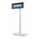 Дисплей покупателя ШТРИХ-Т D3 (USB, LCD 2x20) белый, темно серая рамка